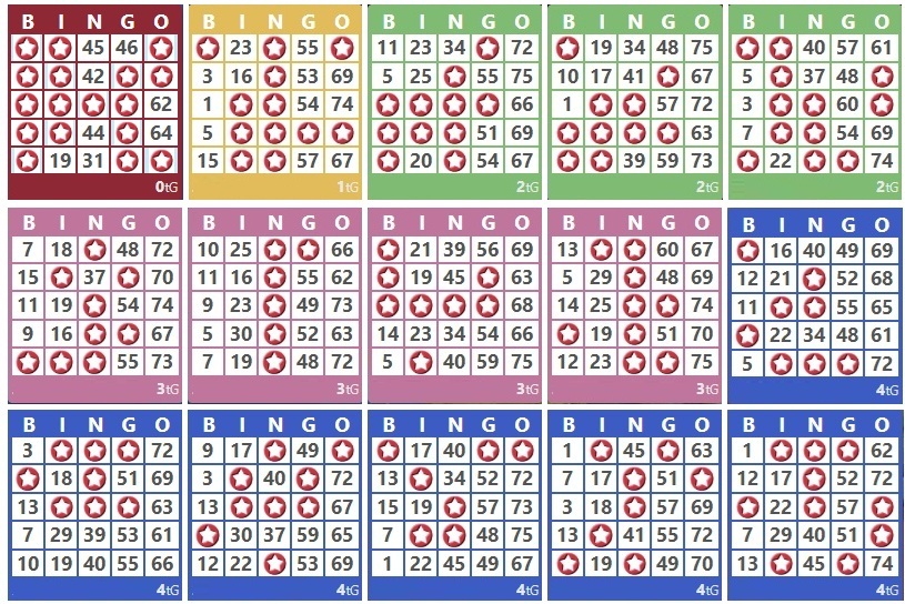 iBINGO 75 balls
